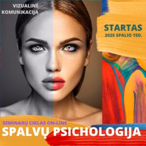 Seminaras „Spalvų psichologija“ (On-line)